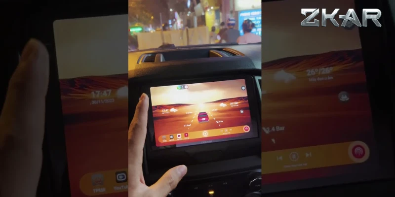 Vậy có nên lắp màn Texpad TX24 Ultra 2K cho xe Everst không?
