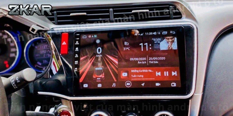 Tính năng ưu việt của màn hình android ô tô