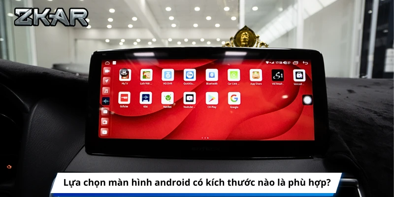 Lựa chọn màn hình android có kích thước nào là phù hợp?