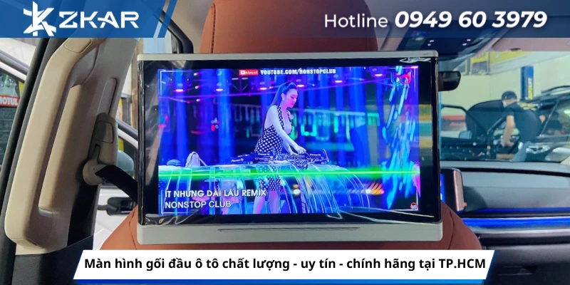 Màn hình gối đầu ô tô chất lượng - uy tín - chính hãng tại TP.HCM