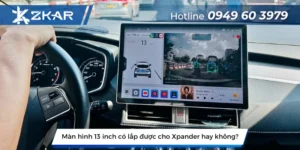Màn hình 13 inch có lắp được cho Xpander hay không?