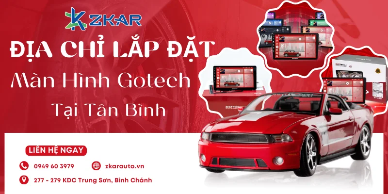 Màn hình Gotech ở Tân Bình | Lắp đặt nhanh chóng - Chính hãng |