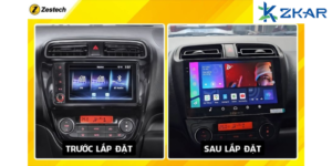 Màn hình Android có lắp cho xe Mitsubishi Attrage được không?