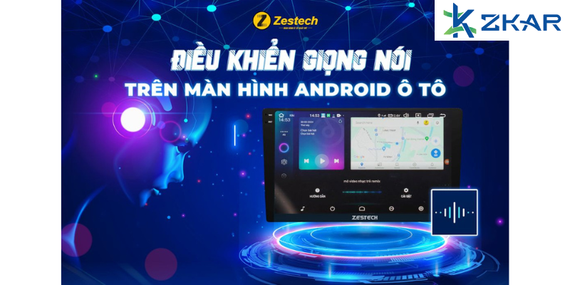 Màn hình Android điều khiển giọng nói