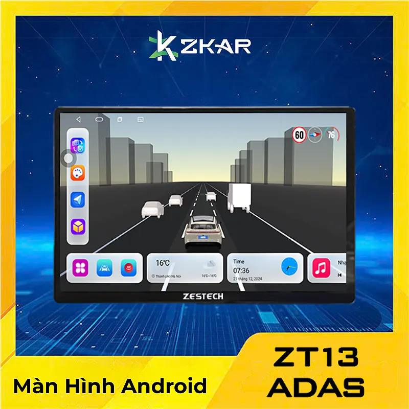 Màn Hình Android Ô Tô 13 Inch 2K – Zestech ZT13 ADAS Cao Cấp
