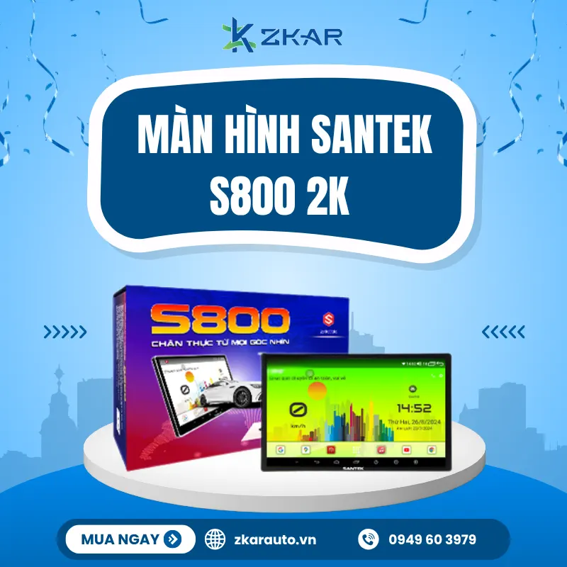Màn Hình Android Santek 2K