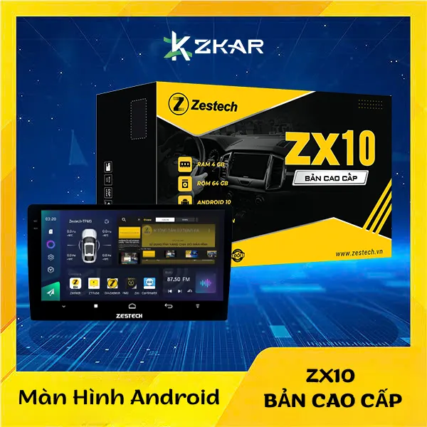 Màn Hình Android Zestech ZX10 Phiên Bản Cao Cấp