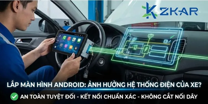 Lắp màn hình có ảnh hưởng hệ thống điện không