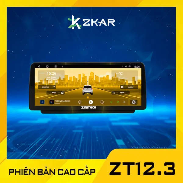 Màn Hình Ô Tô Zestech ZT12.3 Bản Cao Cấp