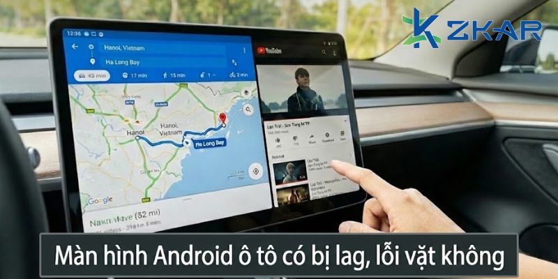 màn hình android có bị lag và lỗi vặt?