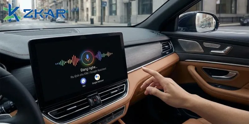 giọng nói trên màn hình Android