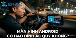 Màn hình Android có hao bình ắc quy không ?