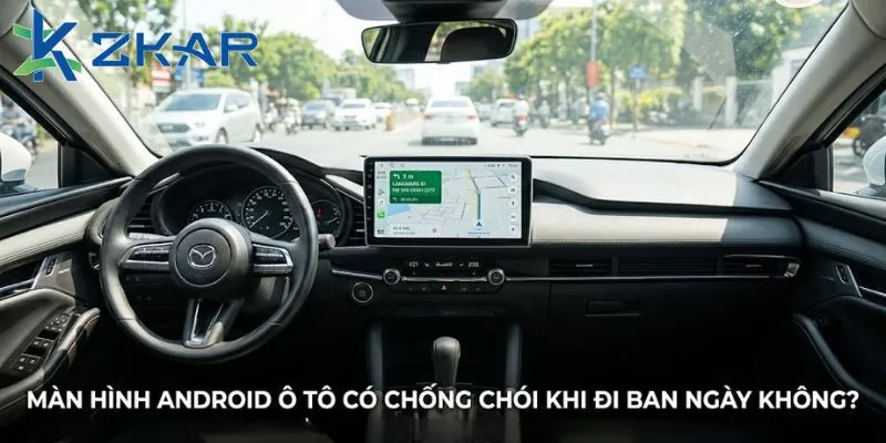Màn hình android có chống chối không?
