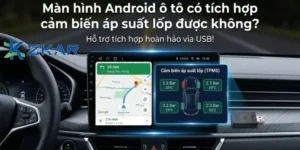 màn hình android có cảm biến áp suất lốp không?