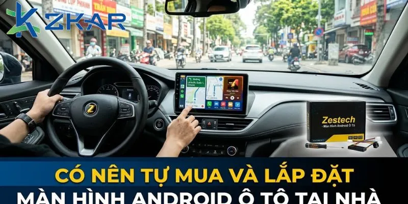 có nên tự lắp màn hình android tại nhà